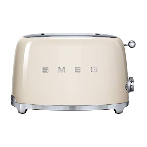 TOSTADOR SMEG TSF01CREU CREMA 2 REBANAS